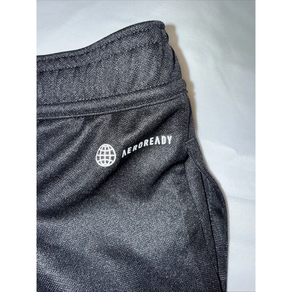 adidas AEROREADY Track Pants Men's Sz L Regular Fit Black NWT